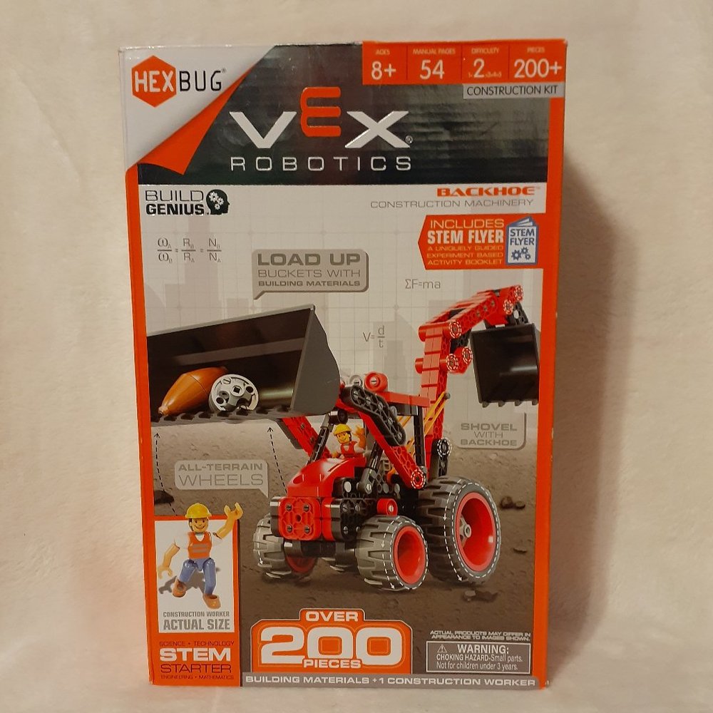 Hexbug VEX Robotics Backhoe Construction Kit Machinery